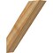 Ekena Millwork 6"W x 26"D x 30"H Traditional Rough Sawn Knee Brace, Western Red Cedar BRC06X26X30TRA00RWR - alternate 1